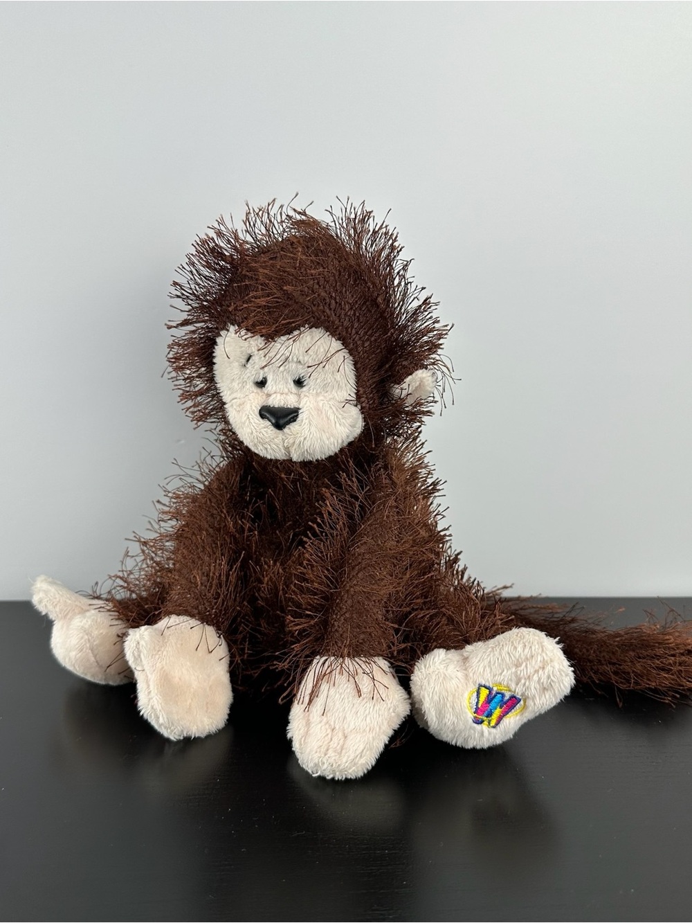 Ganz Webkinz Brown Monkey 9" HM008 Plush Stuffed Animal Web Kinz No Code